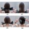 YOYLMAL 3 Pieces Hair Bun Maker for Twister, Big Camellia Flower Flexible Donut Bun, French Twist Hair Tie, Lazy Curler Clips, Hair Styling Accessories for Women Girls