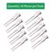 10 Pack Double Prong Pin Curl Clips, Duck Billed Hair Clips for Hairdressing Setting Section Clips, 1.8" Silver Rustproof Metal Curl Hair Clips for Hair Styling, Hair Coloring, Hair Sectioning