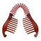 4 Pcs Plastic Banana Hair Clips,Flexible Hair Banana Grips Ponytail Holder Hair Comb Hair Accessories for Women Girls