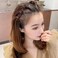 Double Retro Twist Plait Hair Clips with Flocking Texture - Multi-Layer Hollow Woven Hair Styling Hairpins for Women and Girls, 4 Pack