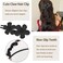 5Pcs Flower Flat Hair Clips for Women Matte Flat Hair Claw French Alligator Clips Non-Slip Cute Duck Billed Flat Claw Clips for Thick Hair for Girls