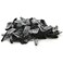 12 Pieces Snap Hair Clips for Women, Hair Barrettes 2 Inch Metal Black Hair Clip for Girls Kids Teens Hair Accessories