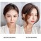 NICENEEDED 2 PCS Dark Brown Clip in Fake Bangs, Hair Clip in Extensions Faux Bangs, Wavy Curly Long Side Air Bangs Clips Hair Pieces Barrettes for Women Daily Use