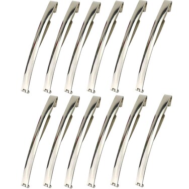12 Pieces Metal Hair Clips 3.5" Slide Barrettes No Slip Hair Pins Hair Accessories for Women and Girls