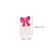 Lovely Bowknot Hair Clip Display Cards, Rectangle Hair Bows Paper Cardboard for DIY Craft Hair Barrettes Accessories Display Organizing (200 Pack)