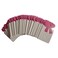 Lovely Bowknot Hair Clip Display Cards, Rectangle Hair Bows Paper Cardboard for DIY Craft Hair Barrettes Accessories Display Organizing (200 Pack)