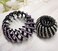 2 Pack Rhinestone Expandable Ponytail Holder, Bird Nest Hairs Clip Hair Tail Claw Clamps Bun Maker Accessory for Women