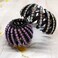 2 Pack Rhinestone Expandable Ponytail Holder, Bird Nest Hairs Clip Hair Tail Claw Clamps Bun Maker Accessory for Women