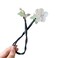 Camellia Flower Hair Bun Maker with Rhinestone Butterfly Crystal Twist Bun Maker French Hairstyle Twist Bun Maker Lazy Hair Curler Elegant Hair Accessories for Women Girls