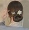 Camellia Flower Hair Bun Maker with Rhinestone Butterfly Crystal Twist Bun Maker French Hairstyle Twist Bun Maker Lazy Hair Curler Elegant Hair Accessories for Women Girls