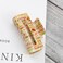 Thanksgiving Square Claw Clips for Women Girls, Fall Harvest Maple Leaf Pumpkin Design Hair Clips for Thin Thick Hair Strong Hold Hair Clamp Hair Styling Accessories Thanksgiving Gifts 1 Pack