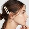 20 PCS Simple No Bend Checker Hair Clips Black White Geometric Duckbill Pins No Crease Minimalist Barrettes Korean Styling Cute Hair Accessories for Women Girls