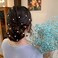 60 Pieces Spiral Rhinestone Hair Studs Gems Twists Coils Hair Clips Diamond Pearl Swirl Hair Pins Crystal Hair Jewels Accessories for Wedding Bridal Prom Party