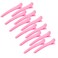 YISSION 12 PCS Hair Clips for Styling Sectioning, 3.1 Inch Matte Alligator No Crease Duck Billed Hair Clips, Hair Barrettes for Women Girls