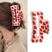 ZEYER Hair Clip, Valentine's Day Hair Clip for Women, Large Romantic Red Heart Hair Claw Clips, Strong Hold Jaw Clips, 1Pcs