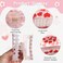 ZEYER Hair Clip, Valentine's Day Hair Clip for Women, Large Romantic Red Heart Hair Claw Clips, Strong Hold Jaw Clips, 1Pcs