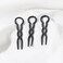 30 Pcs Plastic Grip Hair Pins U Shaped Hairpins Bun Heads Hair Pins French Twist Hairpins Strong Hold Hair Pins Hair Styling Accessories for Women Girls