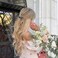 SuPoo Mini Flower Hair Clips Set - 22pcs Small Square Claw Clips for Thin Hair, Tiny Hair Accessories for Girls