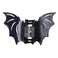 kreepsville 666 Bat Claw Clip Gothic Horror Hair Accessory (Black)