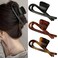 Bow Hair Clips for Women 3Pcs Elegant Bow Claw Clip 4.6&rdquo; Large Claw Clips for Thick Hair Strong Hold Bow Clips Non Slip French Clip Cute Hair Accessories
