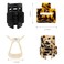 Hair Claw Clips for Women 4Pcs 2" Small Claw Clips Tortoise Shell Leopard Hair Clips for Thin Thick Hair Strong Hold Acetate French Clips Nonslip Jaw Clips Hair Accessories