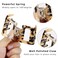 Hair Claw Clips for Women 4Pcs 2" Small Claw Clips Tortoise Shell Leopard Hair Clips for Thin Thick Hair Strong Hold Acetate French Clips Nonslip Jaw Clips Hair Accessories