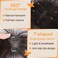 Clip in Bangs Real Human Hair 360&deg;Cover Clip on Bangs for Women Human Hair Natural Black Wispy Bangs Hair Clip Human Hair with hair Temples Hair Topper for Women Real Human Hair 10g