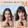 Clip in Bangs Real Human Hair 360&deg;Cover Clip on Bangs for Women Human Hair Natural Black Wispy Bangs Hair Clip Human Hair with hair Temples Hair Topper for Women Real Human Hair 10g