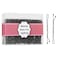 Vaincre Black Bobby Pin for Buns, 150 Count Hair Pins Bulk with Storage Case, Pain-Free Hair Clips for Women and Girls (Black, 2 inch)