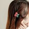 PLwelth Small Cherry Hair Claw Clips Mini Hair Clips for Women Girls Kids Cute Tiny Hair Clips for Thin Thick Hair Non Slip Sweet Barrettes Hairpins Fashion Hair Accessories for Daily Party