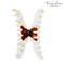 French Amie Contour Ivory Large 4 &frac34;&rdquo; Handmade Cellulose Hair Grip Claw Clip Clamps Indoor Outdoor for Women and Girls for Thick Hairs (Ivory)