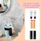 Beautyflier Water Bottle Lipstick Keychain Holder, Lip Balm Sleeve Pouch, Lip Balm Attachment for Stanley 40oz Tumbler Cup, Lip Gloss Holder Keychain for Women Girls Travel Accessories (Black)