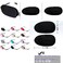 Adult/Kids Silk Glasses Eye Mask Amblyopia Strabismus Lazy Eye Patches Treat Lazy Eye and Strabismus(Black)