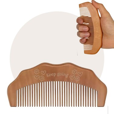 Natural Birthing Comb For Labor Pain Relief &amp; Pregnancy Contraction - Wooden Labor Comb For Delivery Essentials