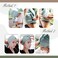 myHomeBody Hair Towel Wrap, Luxury Quick Drying Turban, Ultra Soft Absorbent Charcoal Fiber Cap, with Coconut Shell Button &ndash; Pine Green