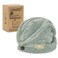 myHomeBody Hair Towel Wrap, Luxury Quick Drying Turban, Ultra Soft Absorbent Charcoal Fiber Cap, with Coconut Shell Button &ndash; Pine Green