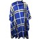 Haircut Barber Cape for Men, Professional Salon Cape with Snap Closures, Hairdresser Cape for Adults, Large Waterproof Cape for Hair Cutting, Styling - 63&rdquo;&times; 56&rdquo;(Blue)