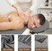 4 Set Massage Table Sheets Sets, 12Pcs Reusable Soft Microfiber Massage Bed Sheets Sets Bulk Includes Massage Table Cover Massage Fitted Sheet and Massage Face Rest Cover for Salon Spa