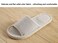 6 Pair of Open Toe Breathable Slippers,Solid Color Casual Slippers,Spa Slippers for Guests, Hotel, Travel, Unisex Universal Size Washable (3 beige medium size+3 gray large size)