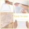 100 Pcs Disposable Foot Tub Liner, Disposable Pedicure Spa Liners Portable Plastic Pedicure Bowl Liners Thin Large Clear Foot Bath Basin Bags for Foot Pedicure Spa Beauty Salon Hotel Home Use