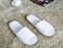 2 Pairs Open Toe Spa Slippers White Spa Hotel Guest Slippers Luxury Soft Hotel Home Guest Slippers Fit Most Men and Women for Spa Party Guest Hotel and Travel