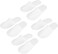 POCREATION Spa Slippers, 50 Pairs Plush Closed Toe Slippers Fit Size for Men and Women for Hotel Guest Used, White Non- Slippers