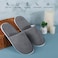 Elcoho 12 Pairs Closed Toe Spa Slippers Reusable Slippers Coral Fleece Washable Disposable Home Slippers for Women Men Guests Hotels House Slippers Housewarming Indoors Bathroom Party Traveling