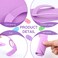 Geyoga 48 Pairs Disposable Pedicure Slippers Foam Disposable Multi Color Spa Flip Flops Pedicure Shoes for Women Salon Nail Spa