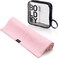 Boldify Quick Dry Microfiber Towel Wrap for Women - for Thin and Curly Hair - Anti Frizz Plopping Towel, Fast Drying Turban - Pink