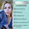 DERMAWORKS Face Towels - Microfiber Face Cloths for Washing Face - Reusable Makeup Remover Cloths - Face Wash Cloths for Your Face - Makeup Eraser Cloths Dual Action - 28cm x 28cm - Pack of 2