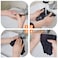 SUNLAND Microfiber Face Cloth Reusable Makeup Remover Facial Cleansing Towel Ultra Soft Face Washcloth 12inchx12inch 6 Pack Black