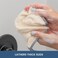 S&amp;T INC. Exfoliating Washcloths, Dual Sided for Face and Body Scrub Towel, 9.9 Inch x 9.9 Inch, Grey, 3 Pack