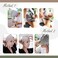myHomeBody Hair Towel Wrap, Luxury Quick Drying Turban, Ultra Soft Absorbent Charcoal Fiber Cap, with Coconut Shell Button &ndash; 2 Pack