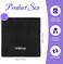 Macarrie 48 Pcs Makeup Towels Mom Gifts Bulk for Women St Patrick Employee 12 x 12 Inch Make up Cloth Microfiber Washcloth Reusable Remover Face Skin Cleaning Soft Absorbent Spa Facial(Black)